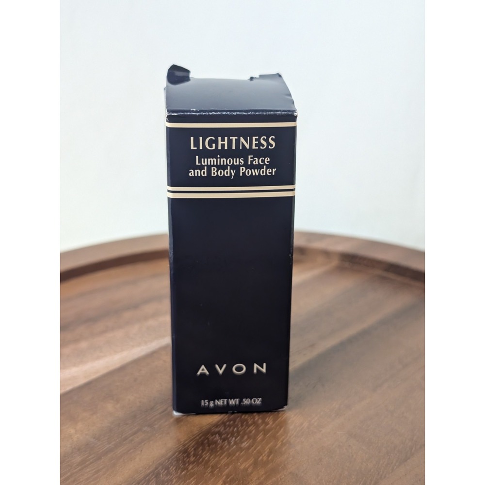 Avon Lightness Luminous Face and Body Powder .50 Fl Oz‎ New In Box Shimmer